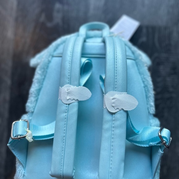 Minnie Mouse Plush Loungefly Mini Backpack - Picture 2 of 3